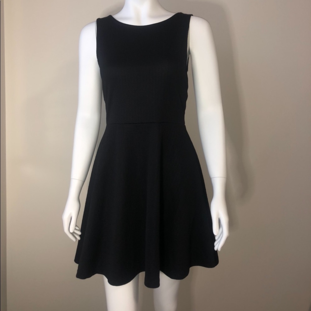 black H&M dress